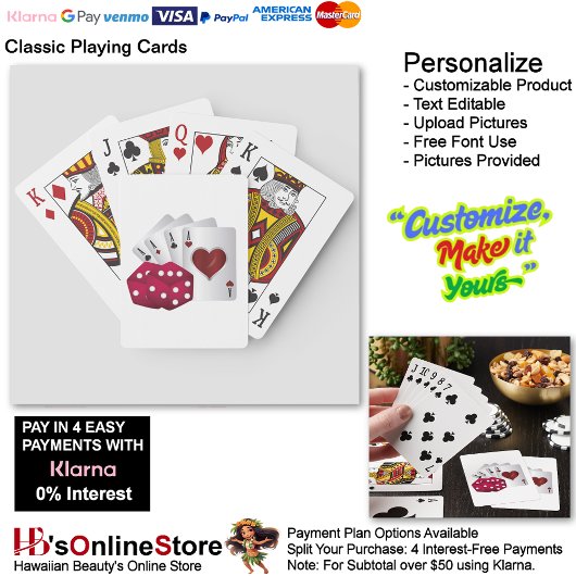 Jeu De Cartes Quatre cartes de jeu As & Red Dice