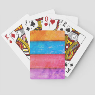 Jeu De Cartes Quatre couleurs arc-en-ciel