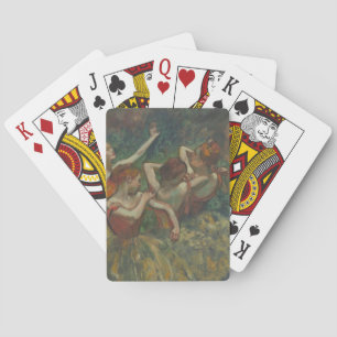 Jeu De Cartes Quatre Danseurs, Peinture impressionniste, Edgar D