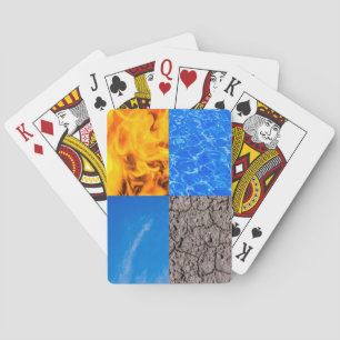 Jeu De Cartes Quatre éléments