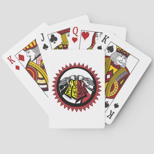 Jeu De Cartes Quatre femmes nobles (dos)