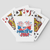 Jeu De Cartes quatre juillet (dos)