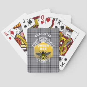 Jeu De Cartes Queen Bee Funny Mignonne fille personnalisée