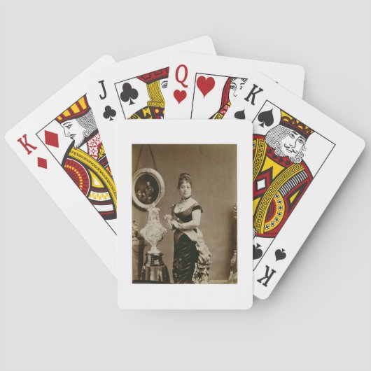 Jeu De Cartes Queen Emma (dos)
