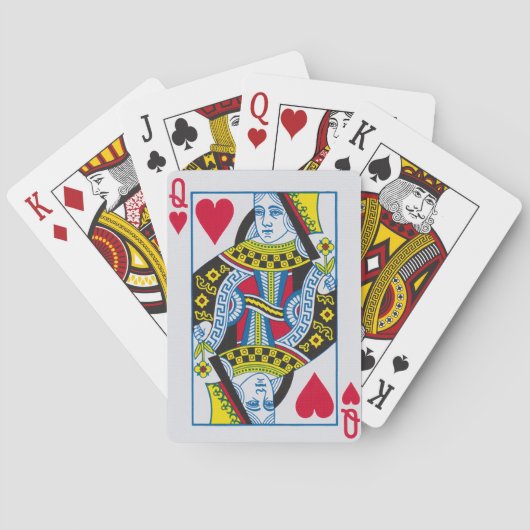 Jeu De Cartes Queen of Hearts - Cartes de jeu à vélo (dos)