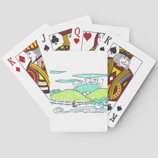 Jeu De Cartes Quelque part / Parfois (dos)