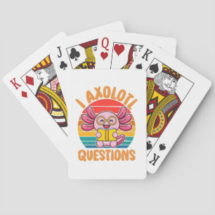 Jeu De Cartes Questions sur les axolotls