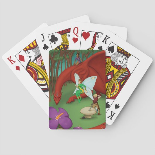 Jeu De Cartes Quête de fées (dos)