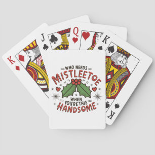 Jeu De Cartes Qui a besoin de gui quand on est aussi beau