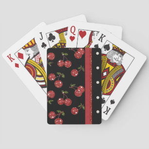 Jeu De Cartes RAB Rockabilly Très Cerises Noires
