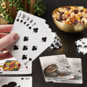 Jeu De Cartes Raccoon vintage illustré (In Situ)