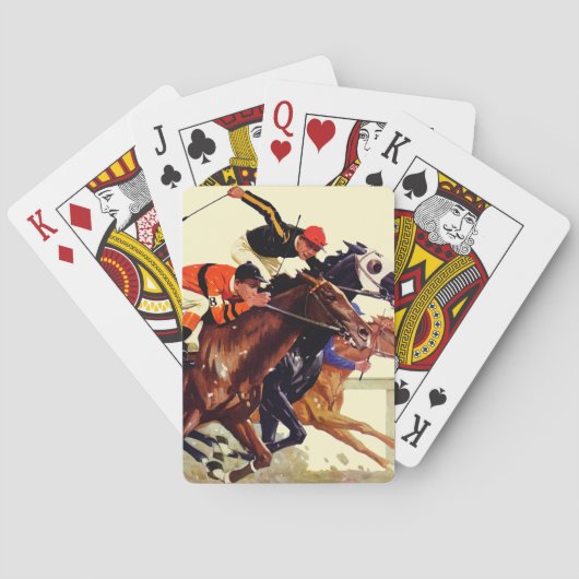 Jeu De Cartes Race Thoroughbred (dos)
