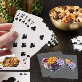 Jeu De Cartes "Radiance crânienne florale" (In Situ)