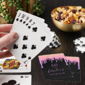 Jeu De Cartes Rainbow 60 fabuleuse parties scintillant rose noir (In Situ)