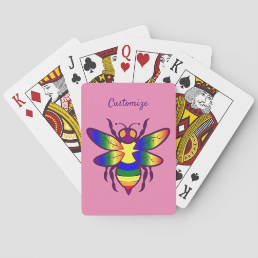 Jeu De Cartes Rainbow Bee Thunder_Cove (dos)