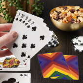 Jeu De Cartes Rainbow Chevrons (In Situ)