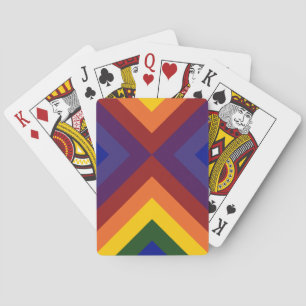 Jeu De Cartes Rainbow Chevrons