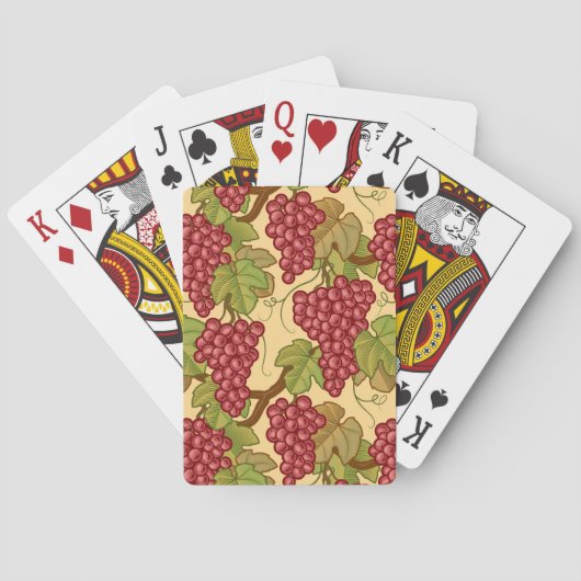 Jeu De Cartes Raisins (dos)