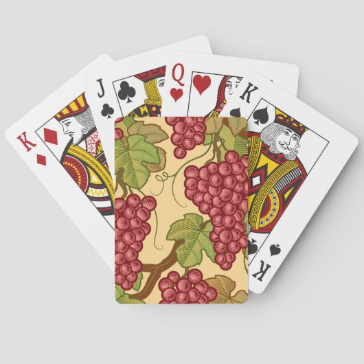 Jeu De Cartes Raisins (dos)