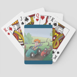 Jeu De Cartes Rallye de Cat Lady Road Jouer aux cartes