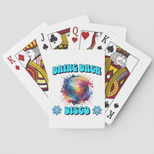 Jeu De Cartes Ramener le Disco (dos)