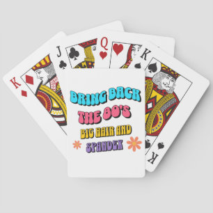 Jeu De Cartes Ramener les années 80