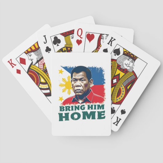 Jeu De Cartes Ramenez-Le À La Maison Supporter Digong Duterte (dos)