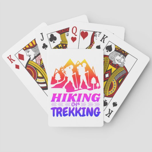 Jeu De Cartes Randonnée ou trekking (dos)
