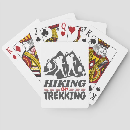 Jeu De Cartes Randonnée ou trekking (dos)