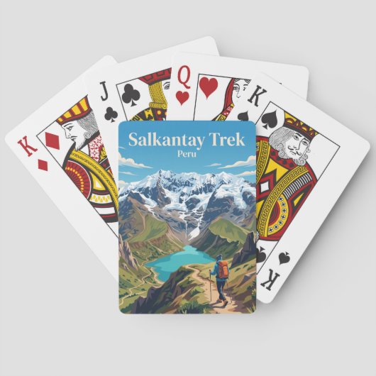 Jeu De Cartes Randonnée Salkantay Pérou (dos)