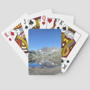 Jeu De Cartes Randonneur près du lac Garnet et du Banner Peak - 
