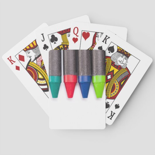 Jeu De Cartes Rangée de Crayons (dos)