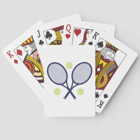Jeu De Cartes Raquettes de tennis (dos)