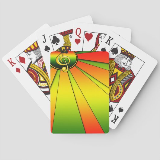 Jeu De Cartes Rasta Playing Cards (dos)