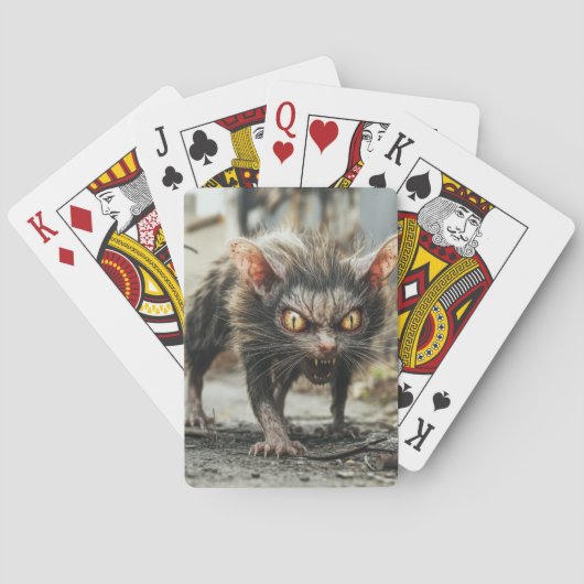 Jeu De Cartes Rat monstre (dos)
