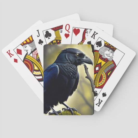 Jeu De Cartes Raven rustique - Natures Guardian (dos)