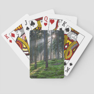 Jeu De Cartes Rayons de soleil dans la Forêt-Noire