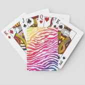 Jeu De Cartes Rayures arc-en-ciel (dos)