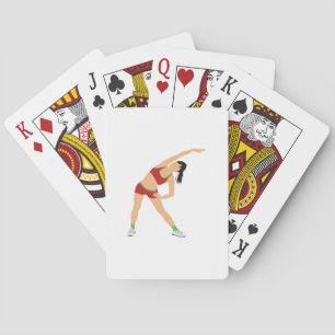 Jeu De Cartes Réchauffage de gymnaste