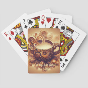 Jeu De Cartes Récit de café fractal