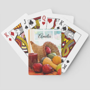Jeu De Cartes Récolte classique de la table d'abondance