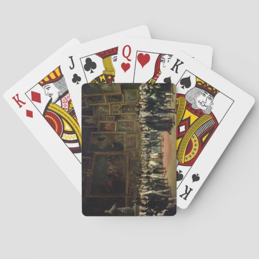 Jeu De Cartes Récompenses de présentation de Charles X aux (dos)