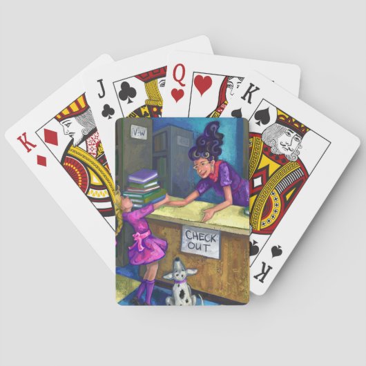 Jeu De Cartes Récupération de la bibliothèque (dos)