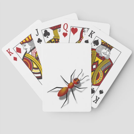 Jeu De Cartes Red Ant Crawling (dos)