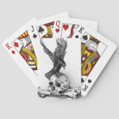 Jeu De Cartes Red Eyed Raven (dos)