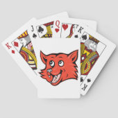 Jeu De Cartes Red Fox Head Jouer des cartes (dos)