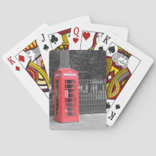 Jeu De Cartes Red London Phonebox Jouer des cartes