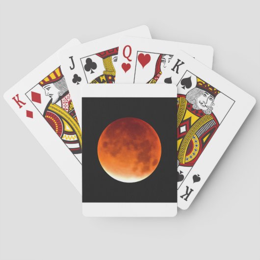 Jeu De Cartes Red Moon Risiing (dos)
