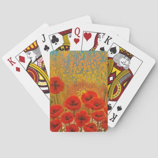 Jeu De Cartes Red Poppy Jouer aux cartes (dos)