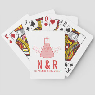 Jeu De Cartes Red Sweet Chimie Mariage Jouer des cartes